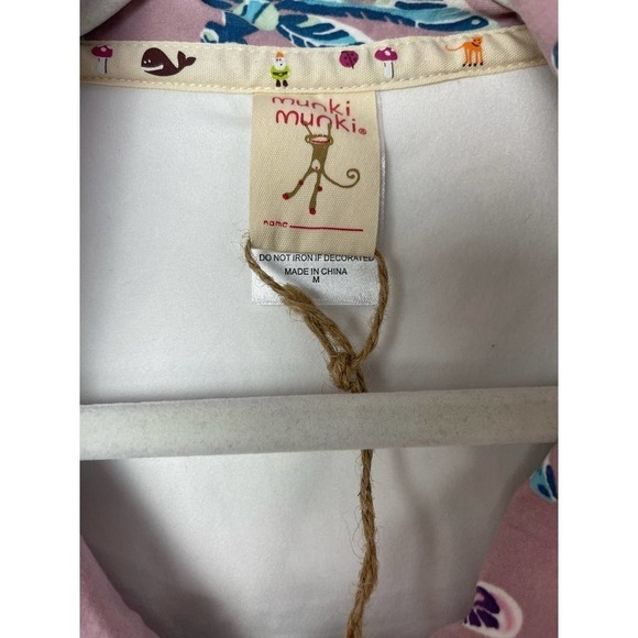 NWT‎ munki munki Short Sleeve Pajama Top Size Medium - Picture 2 of 8